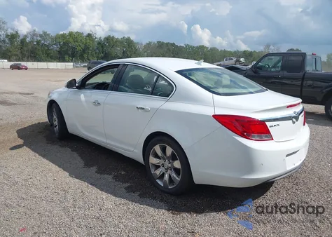 2012 Buick Regal Premium 1 from USA, damaged, VIN 2G4GS5EK7C9136521
